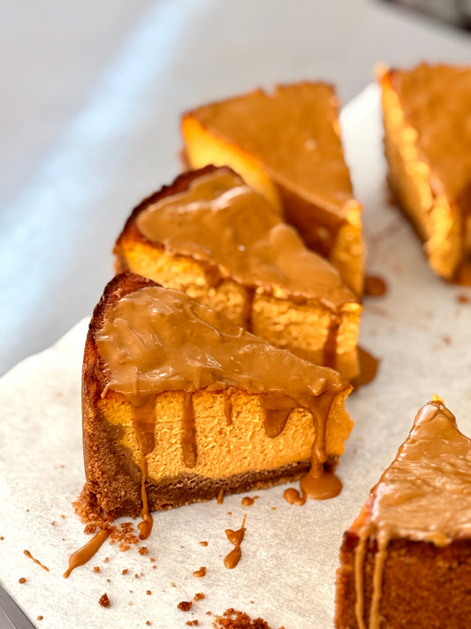 Pumpkin cheesecake