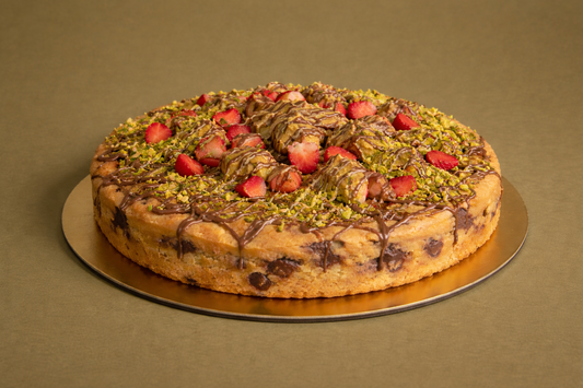 Berry Crookie Cake Kataifi